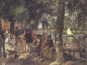 Pierre Renoir La Grenouilliere France oil painting artist